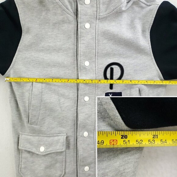 Picture Organic Clothing Jacket Varsity Hooded Snap Up Mid-Weight Men's Large - Picture 7 of 15